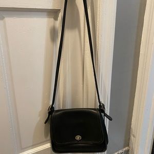 Coach Leather Adjustable Shoulder Handbag
